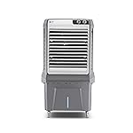 Orient Electric Glacio 125L Commercial Air Cooler | High Air Delivery, 3 Speed Settings | High-Density Honeycomb Cooling Pads | Auto-Swing Technology | 1 Year Product Warranty by Orient | Grey