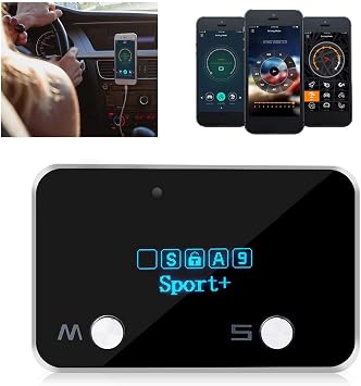 Cammus Throttle Controller Electronic Bluetooth Windbooster Throttle Response Controller Fit for D23 NP300 2
