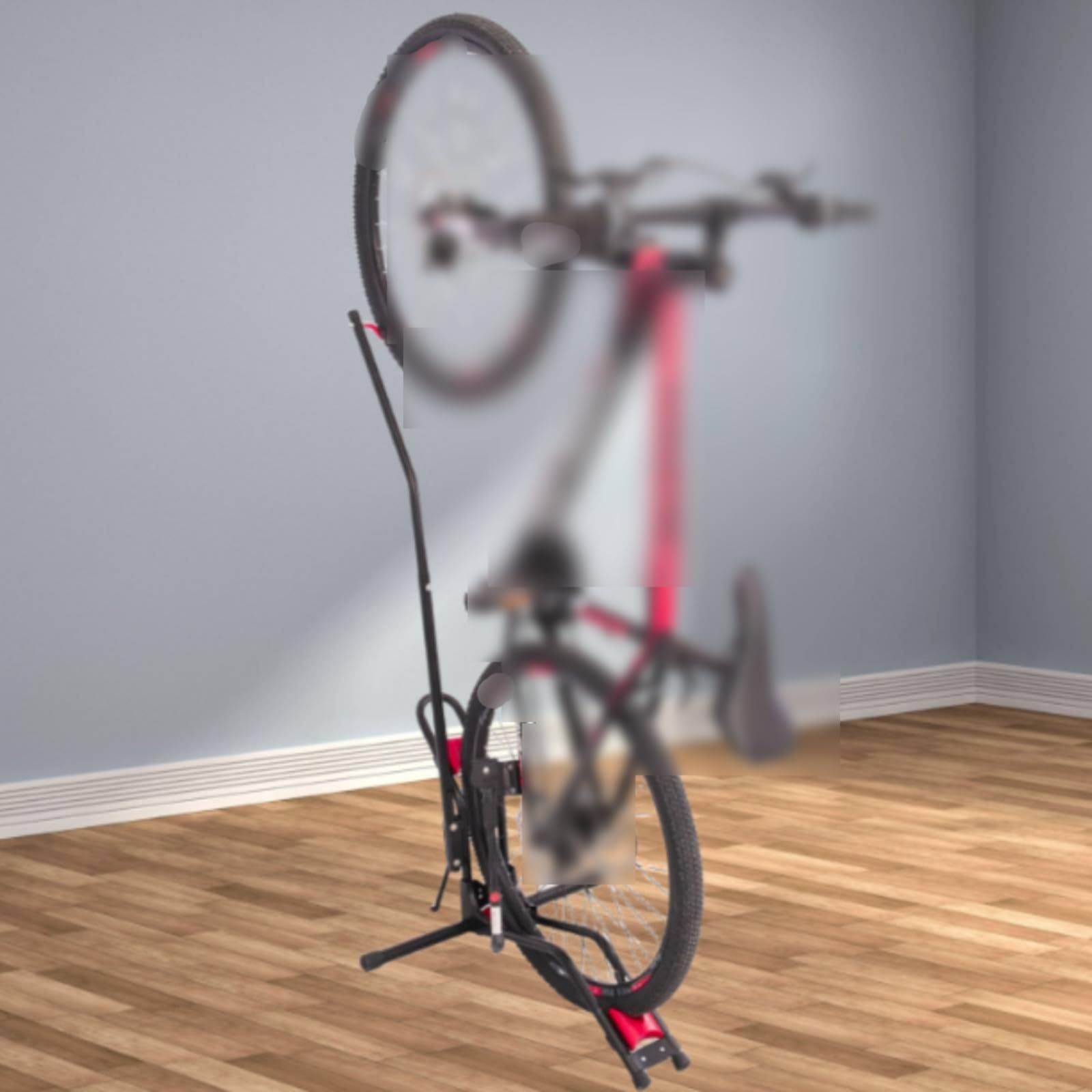 Amagogo Stabiler Fahrradabstellständer mit Breiter Basis Und Weichen Kontaktpunkten für Rahmen Und Räder für Fahrradläden Und Privathaushalte