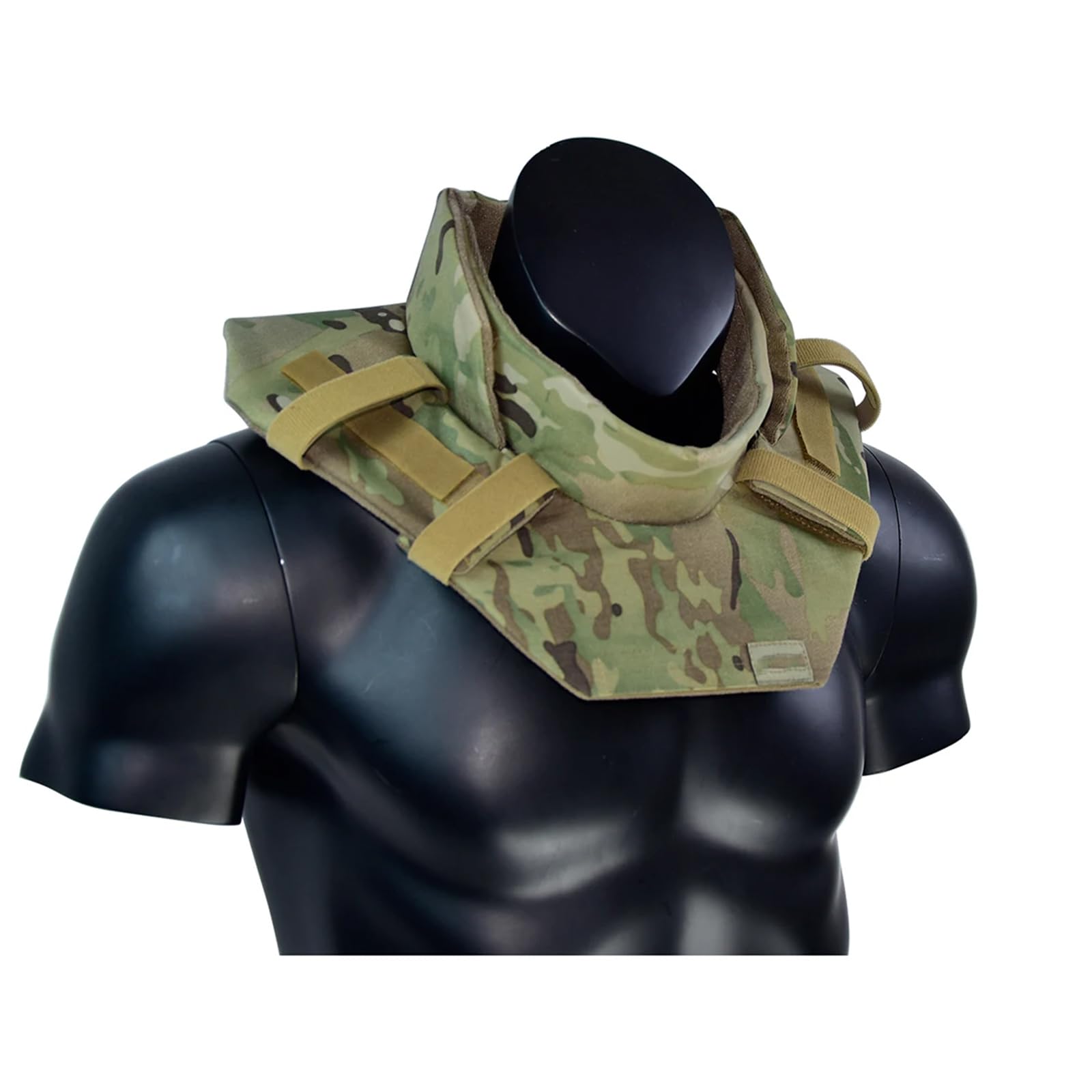 Tactical Neck Guard Collare Protector Airsoft Attrezzature di Protezione Regolabile Collo Armatura Caccia Gilet Accessori Protezione Collo