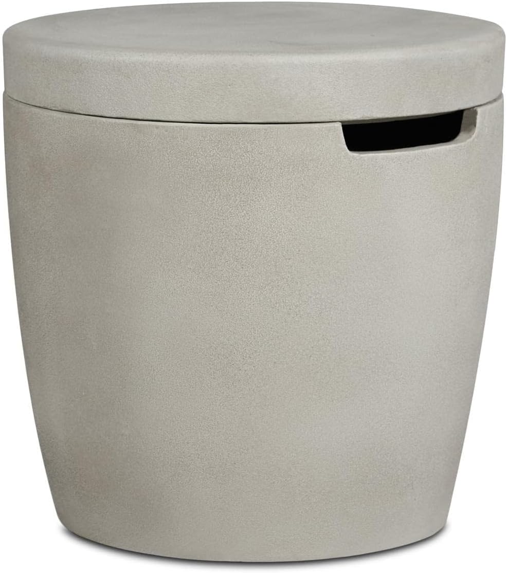 Real Flame 133 Redding Propane Tank Cover for Real Flame Fire Pits by Jensen Co. - Fog