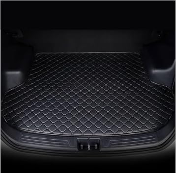Trunk Cargo Liner for Smart fortwoHatchback 2016 2017 2018 2019,Car Boot Liner Rear Trunk Liner Mats Protector Waterproof Anti-Slip All Weather Protection,B-High Edge