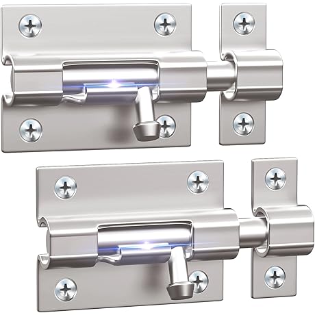 Slide Bolt Door Locks: Enhanced Security, Keyless Entry