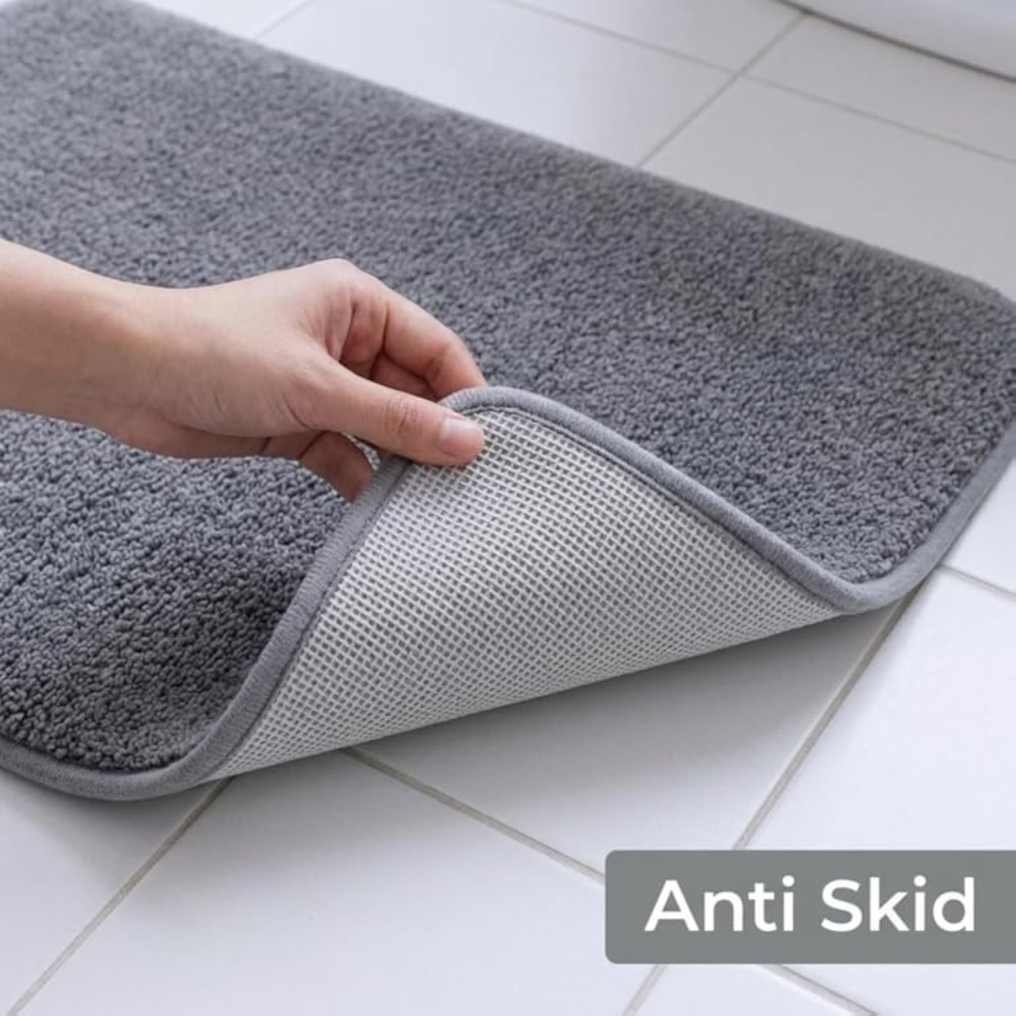 Soft Microfiber Bath Mat, Quick Dry Water Absorbent
