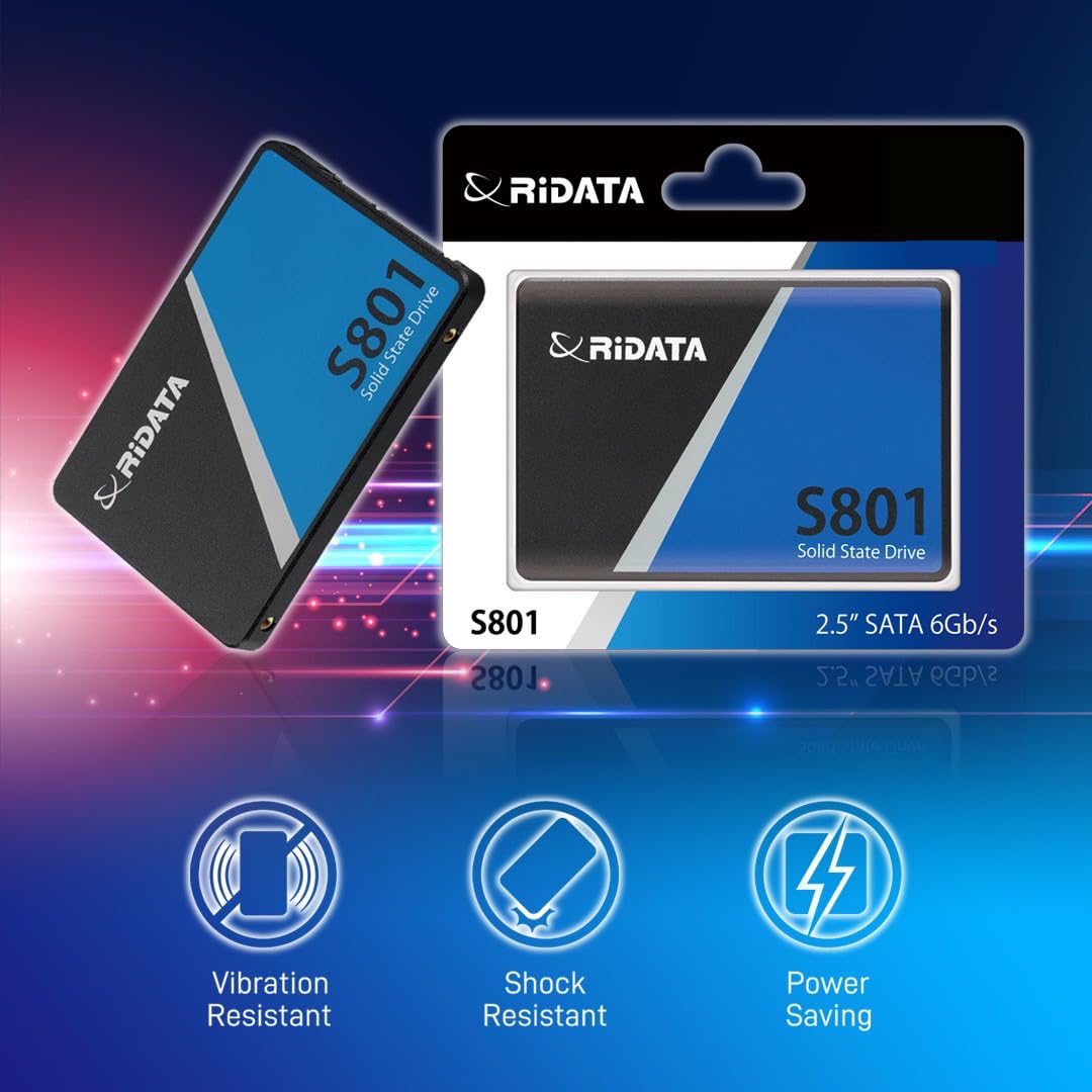 Amazon.com: Ridata S801 SSD (Internal Solid State Drive) 3D NAND