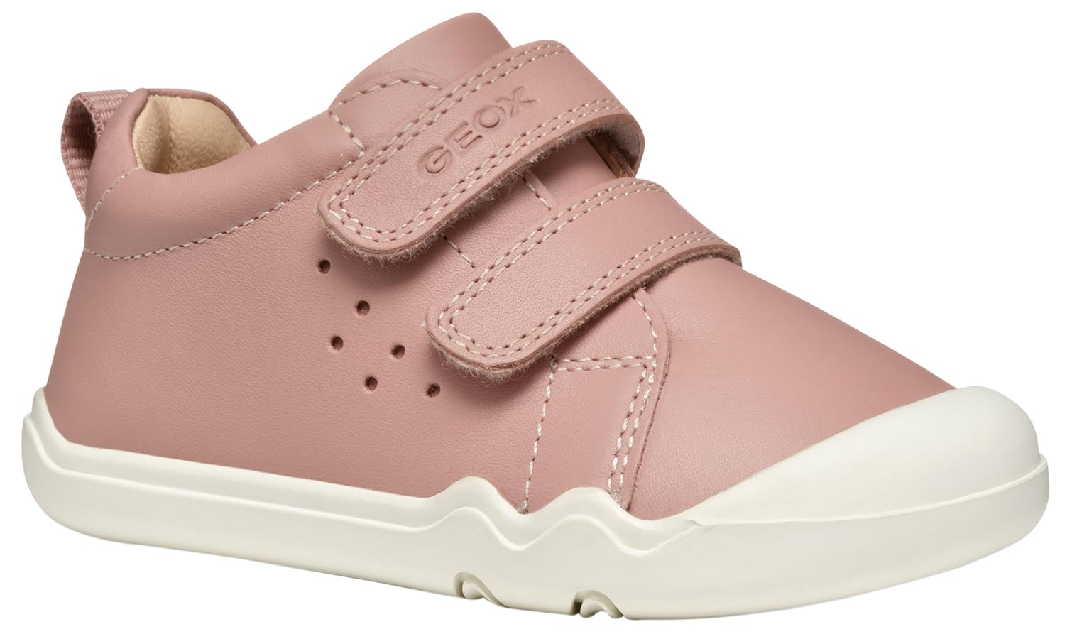 Geox Boy's B STEPPIEUP Girl A Sneaker, Rose, 10 UK Child