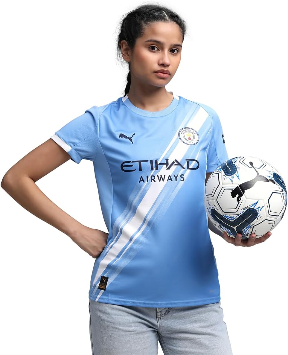 Women’s Manchester City FC 2025/26 Replica Home Soccer Jersey - Team Light Blue