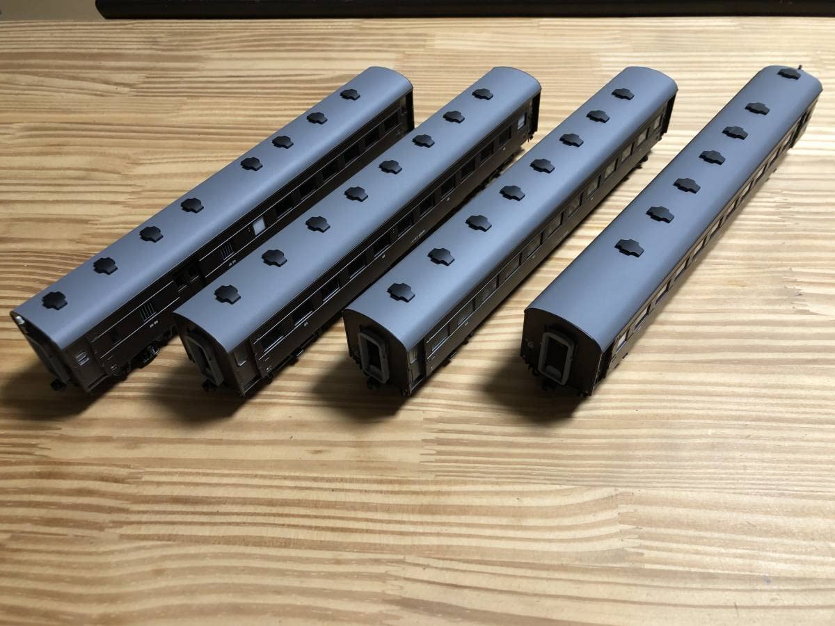 Amazon.co.jp: 天賞堂 JR旧型客車C 高崎車両センター 4両セット No