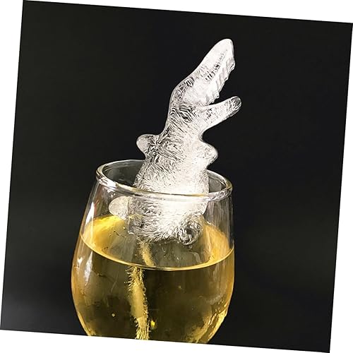 Miniatura 6 de DECHOUS 2 piezas DIY Ice Maker Cube Bandejas de silicona para cubitos de hielo, fabricante de cubitos de hielo, accesorio para hacer hielo, moldes