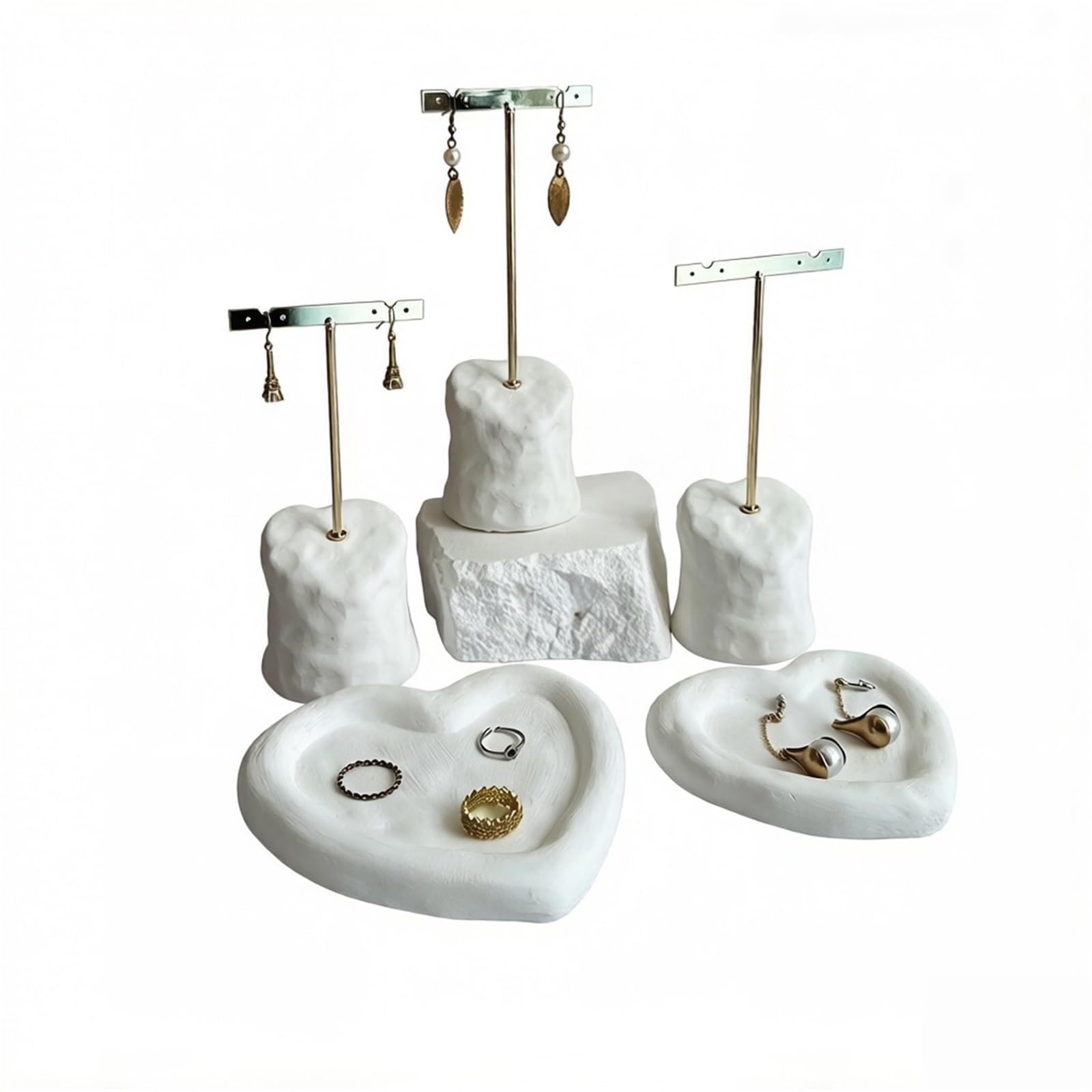 QINGGANG-0224 jewelry organizer Artistic Shoulder Ornaments Pearl Display Photography for dressing table