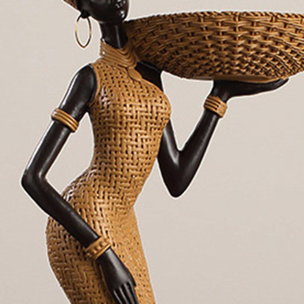 Amazon.co.jp: オブジェ インテリア アフリカ F モダン 女性 彫像