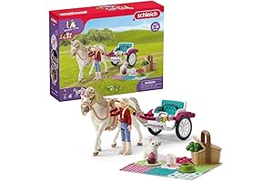 Schleich Horse Club: Carriage Ride with Picnic Horse Set