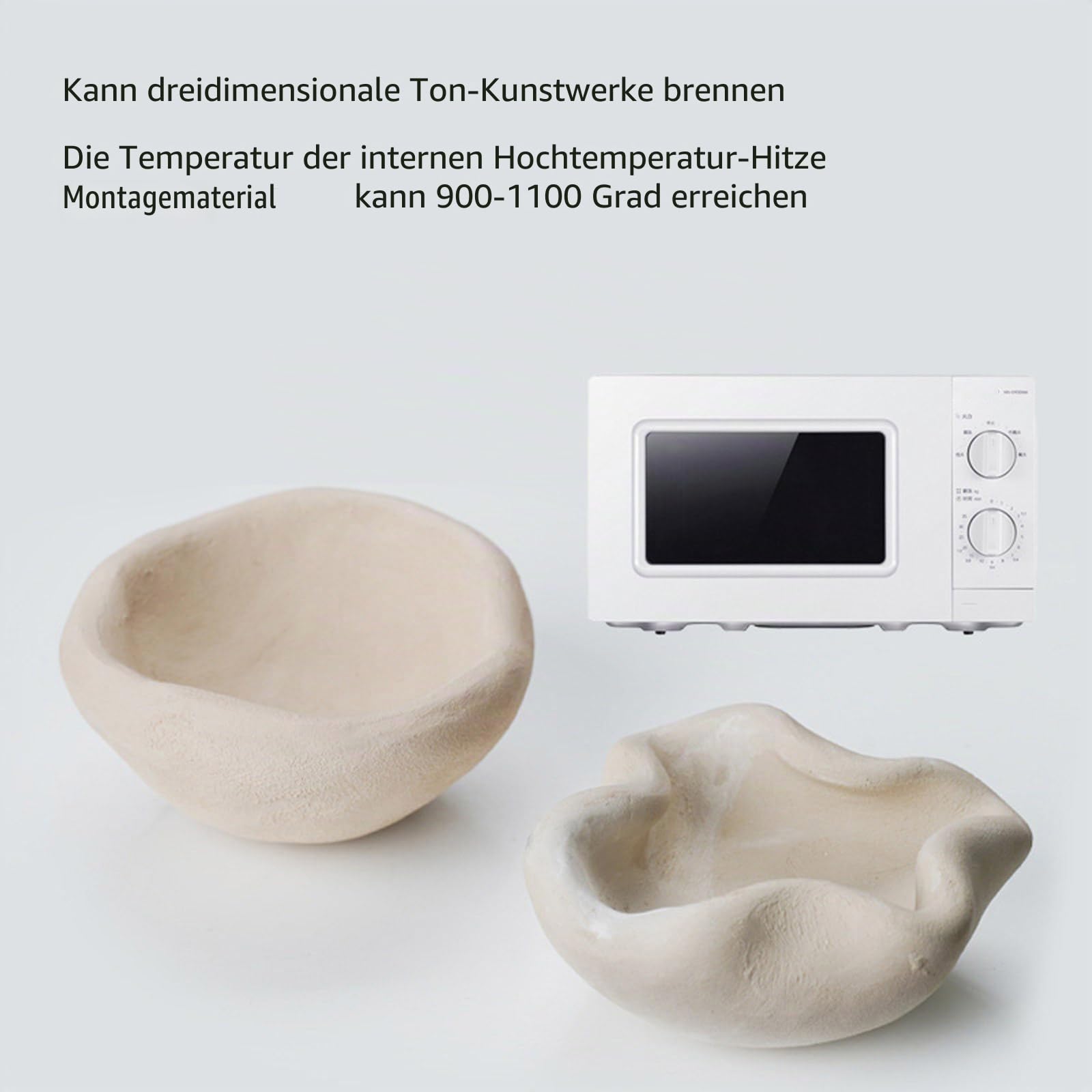 Professionelle Mikrowellenöfen, Keramik-Ton, Mikrowellenöfen für effizientes Glasschmelzen und Schmuckdesign, energieeffizientes Glasschmelzwerkzeug