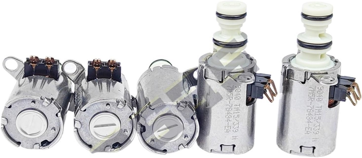 6DCT450 MPS6 Compatible For Genuine Transmission Shift Solenoid Kit + Body Plunger Compatible For Volvo Land Rover 6 Speed Transmission 1 Year Warran(Original and new)