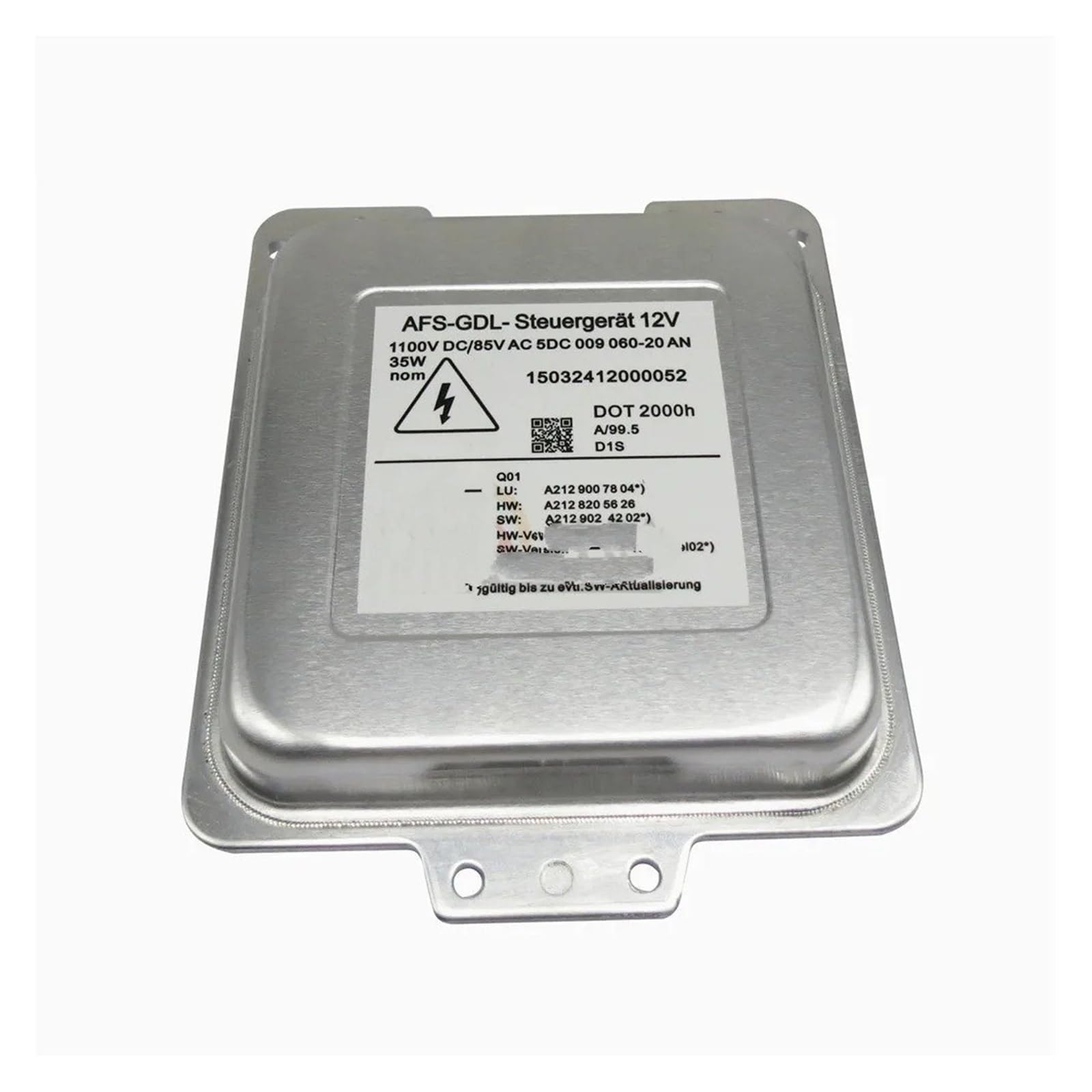 Unidad Control balasto Faros OEM AFS-GDL 5DC009060-20 A2129007804 para Benz W212 C207 A207 para Panamera D1S Xenon HID Módulo Balasto Faro