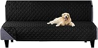Vista 70 de U-NICE HOME Funda para sillón reclinable, reversible, con correas elásticas, resistente al agua, protege de perros y mascotas, sillón extragrande
