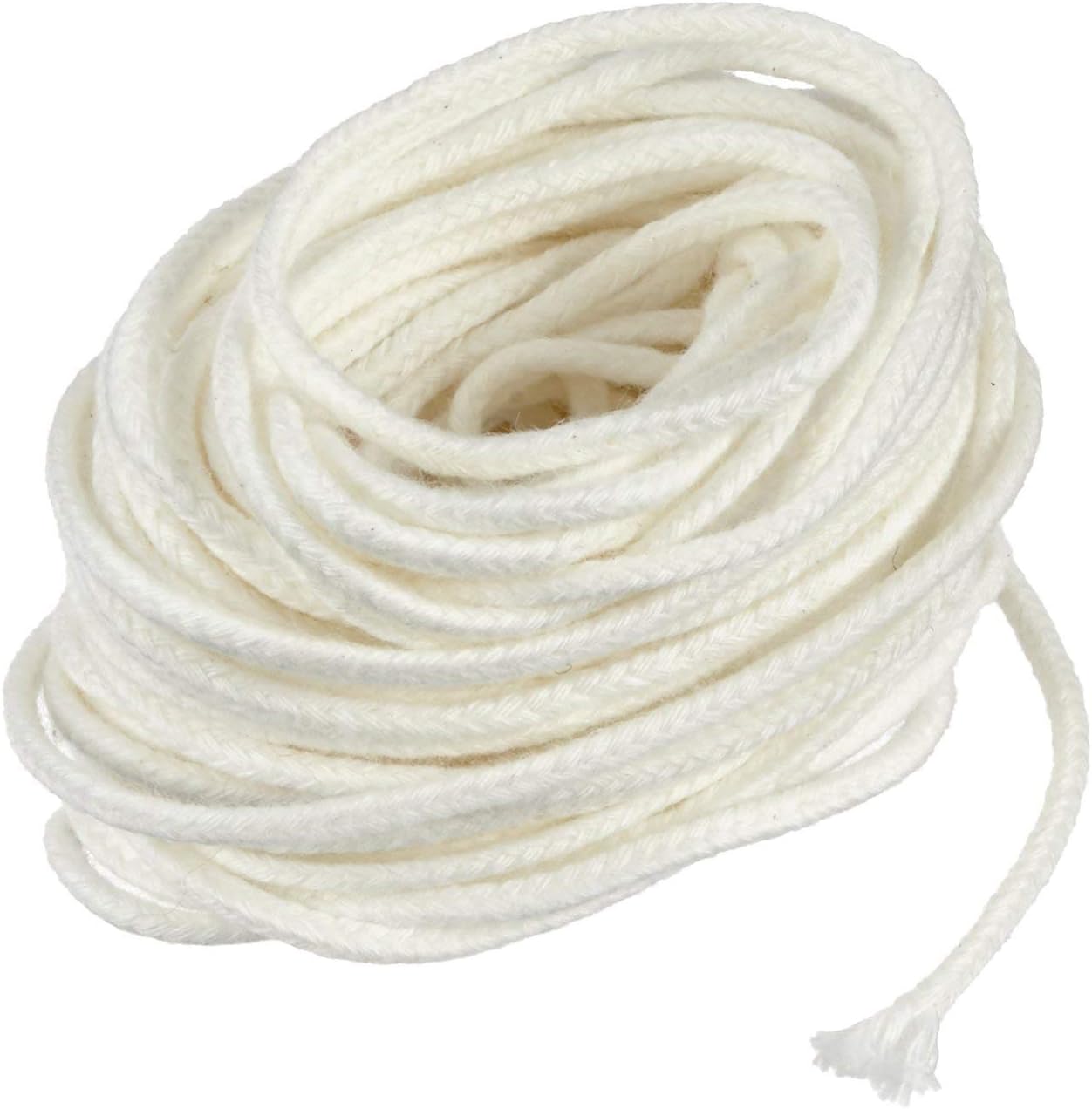 The Norfolk Candle Company OIL LAMP ROUND & FIBREGLASS CORED WICK 4mm X 3 METRE Amazon.co.uk