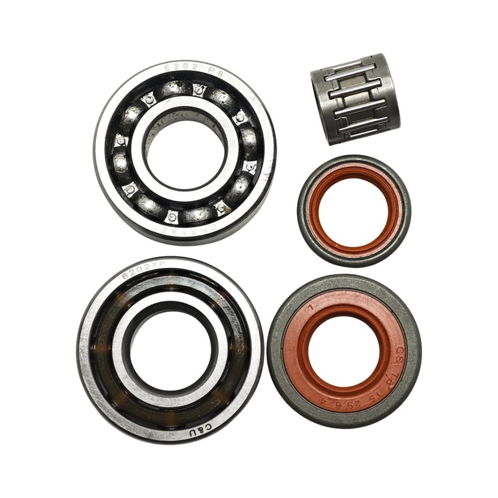 Kit de retenes Aceite for cojinetes cigüeñal Compatible con motosierras MS361 MS 361 2 Tiempos. Piezas Repuesto: 9503-003-4266 9503-003-0354