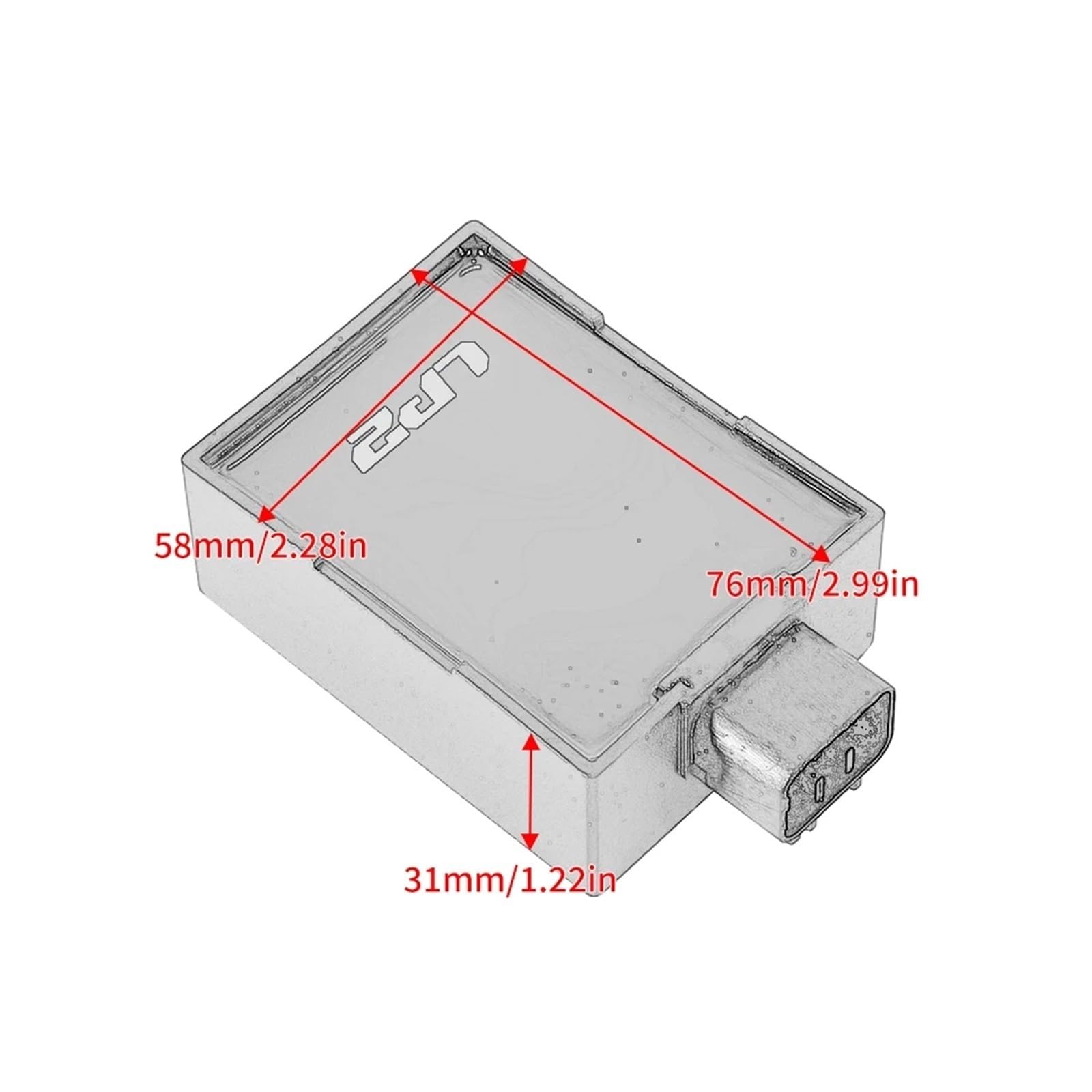 Bobina Encendido Caja CDI Controlador De Encendido Motocicleta, Relé CDI para DRZ125 2003-2010/2012-2017 para L 2003-2010/2012-2024 32900-08G00