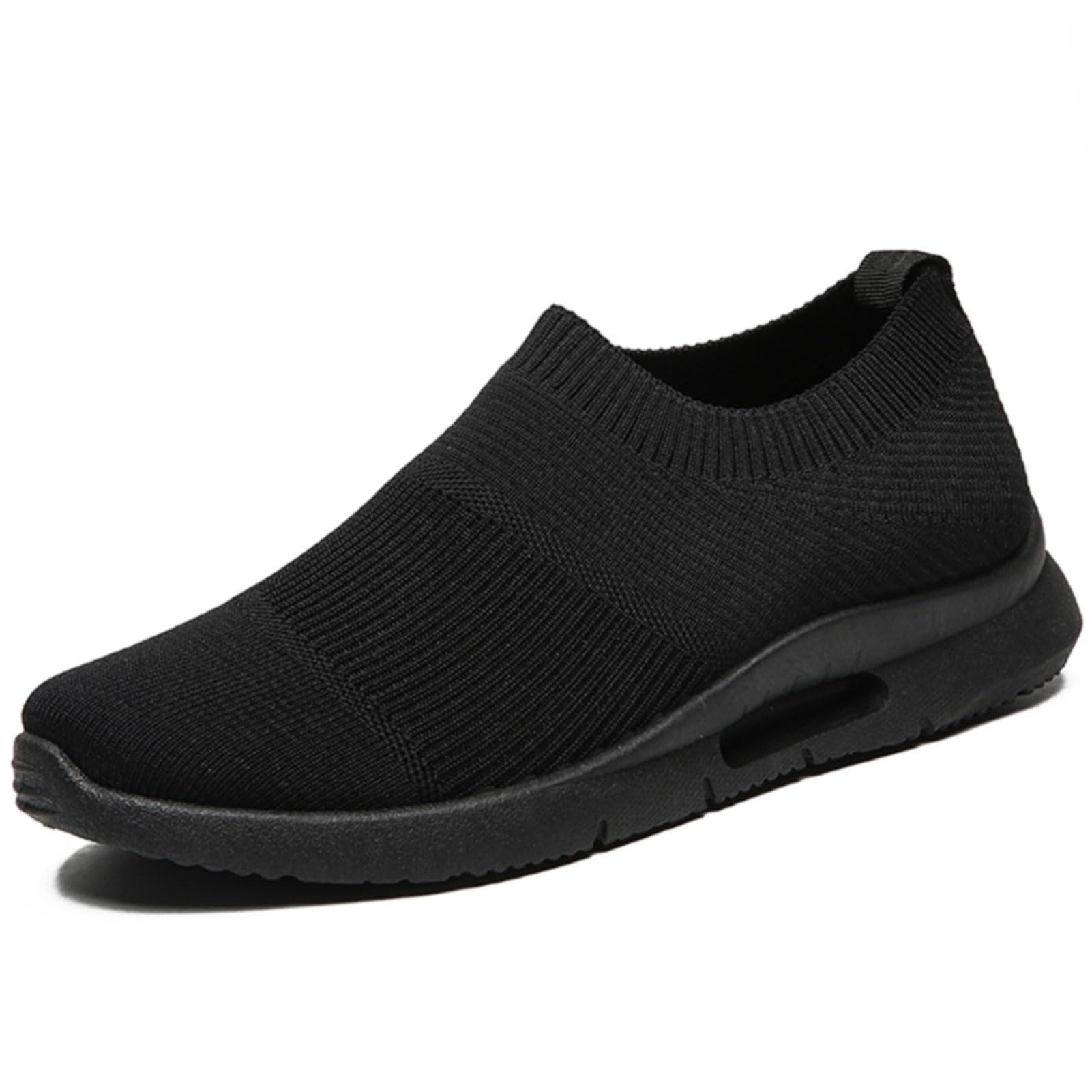 Mens Trainers Running Shoes Lightweight Slip on Sneakers Gym Fashion Walking Shoes