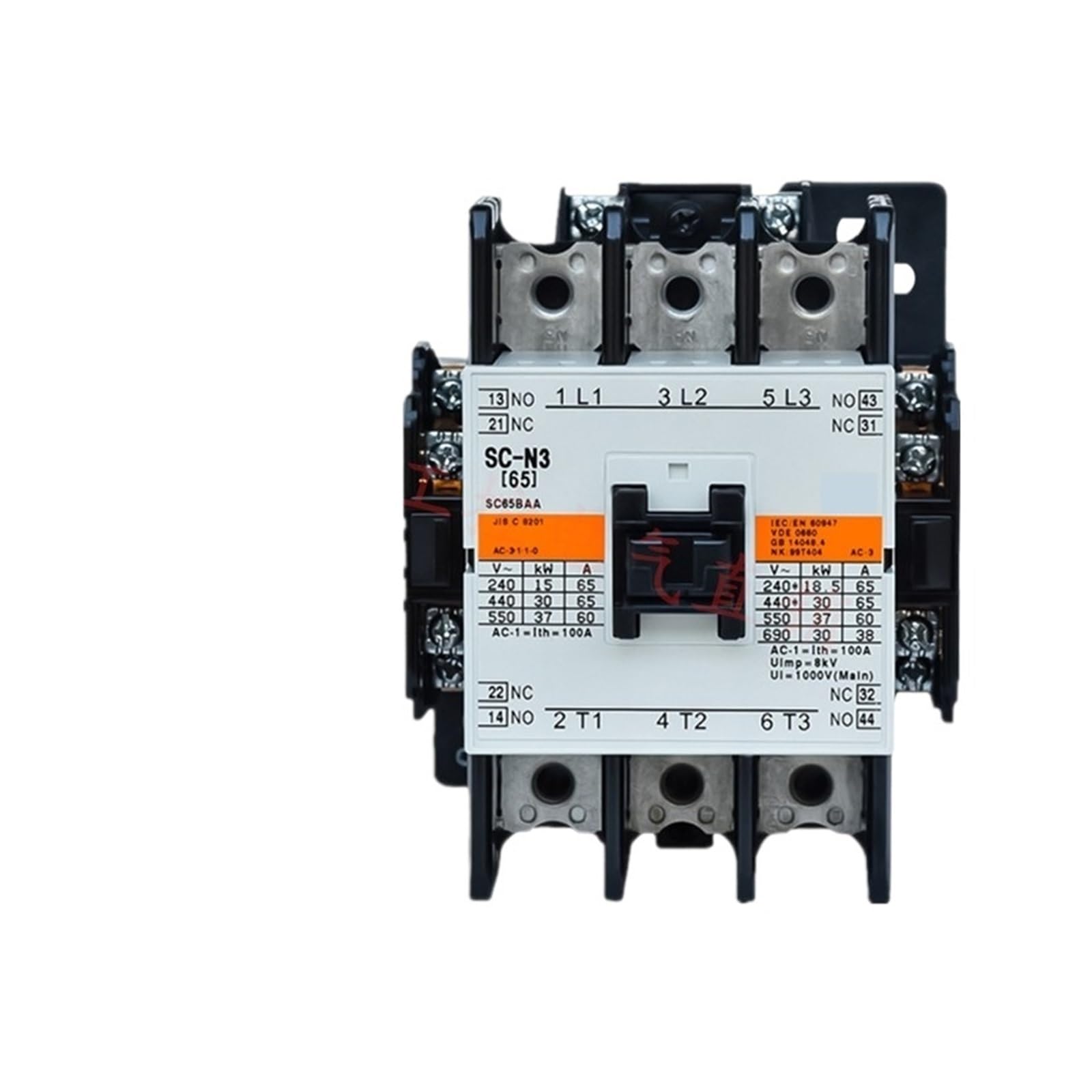HKYPCOKVK AC Contactor SC-N1 SC-N2 SC-N2S SC-N3 SC-N4 SC-N5A SC-N5 SC-5-1 AC110V AC220V AC380V(Ac110v,SC-N3)