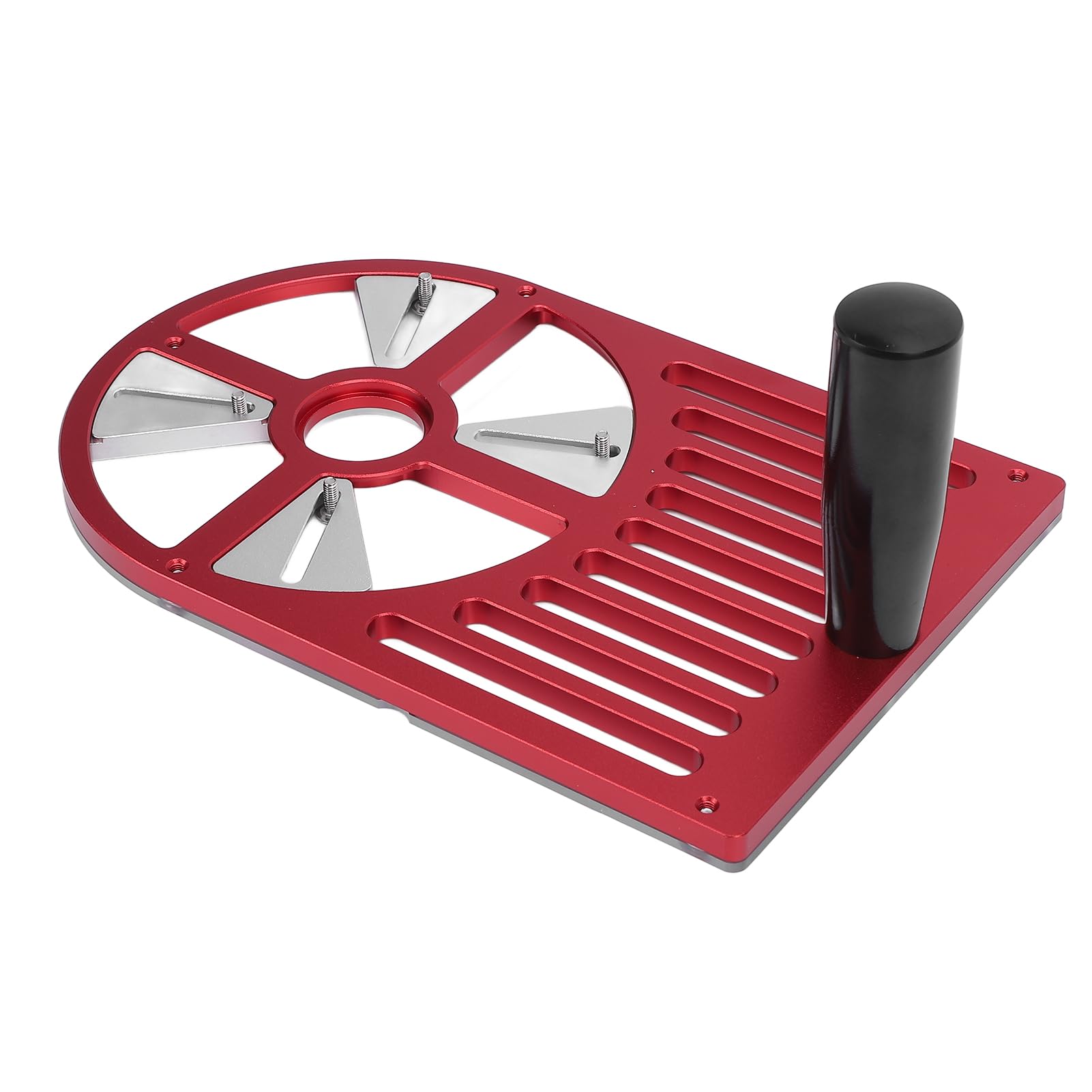 Base de défonceuse réglable en aluminium pour un fraisage précis du bois de 65-132mm