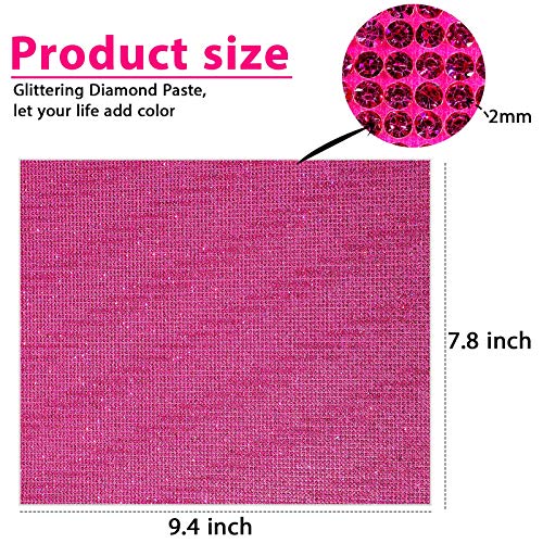 Outus 12000 Pcs Self-Adhesive Rhinestone Sheets Gem,Rosy by Outus - Used condition - Image 3