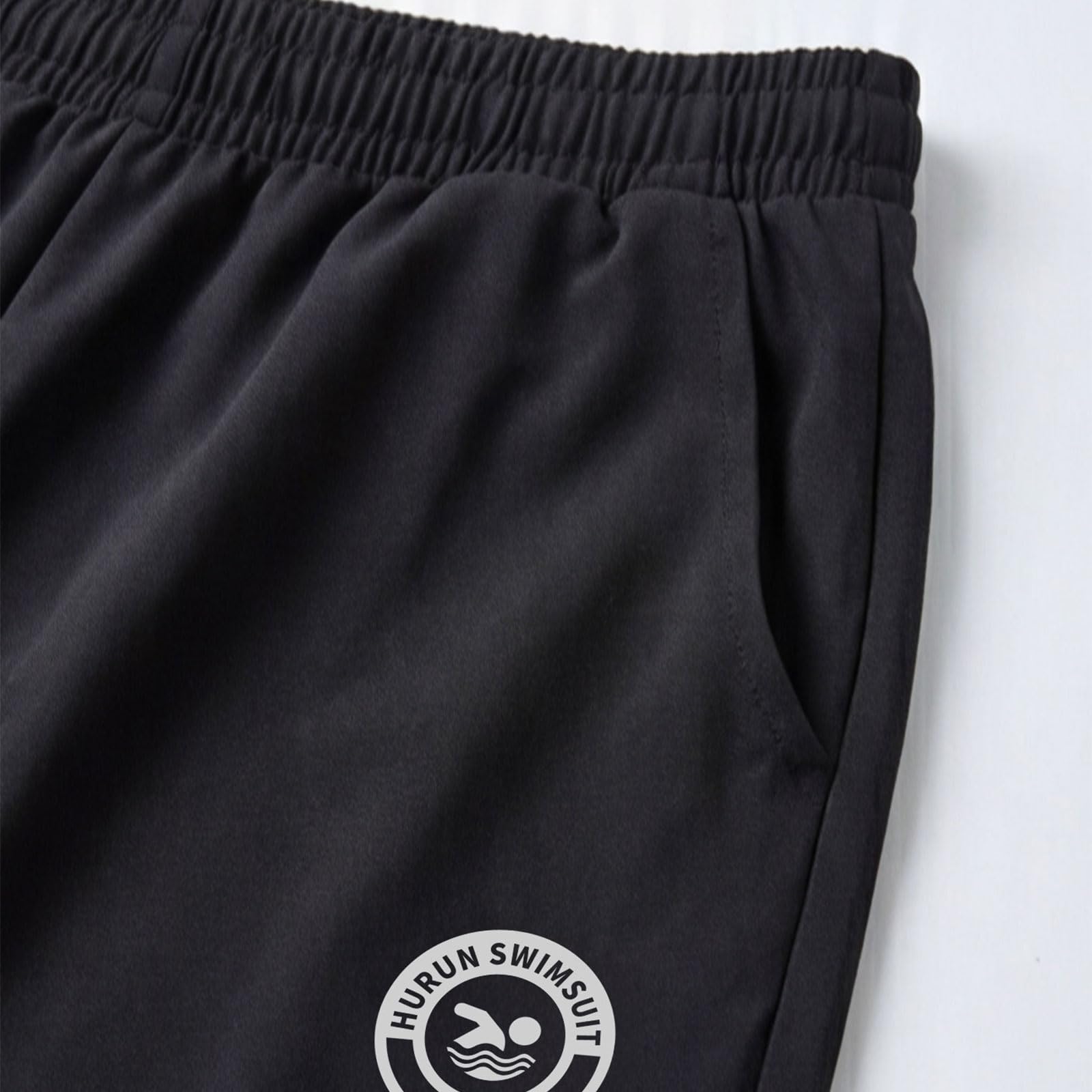 Pantaloncini da spiaggia da uomo, stile contemporaneo, ad asciugatura rapida, con laccio regolabile per snorkeling, navigazione e relax, costume da bagno
