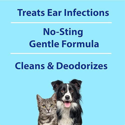 Miniatura 4 de BEXLEY LABS - Tratamiento veterinario para infecciones de oído de perros y gatos Curaseb. Trata infecciones de ácaros en el oído, levaduras, hongos