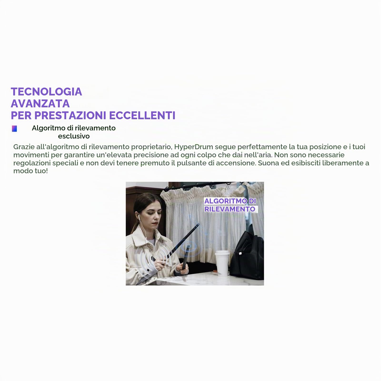 Batteria Elettronica Portatile, Set di Percussione Digitale Virtuale con Bacchette, Pedali e Lezioni, Supporto MIDI per Principianti e Adulti