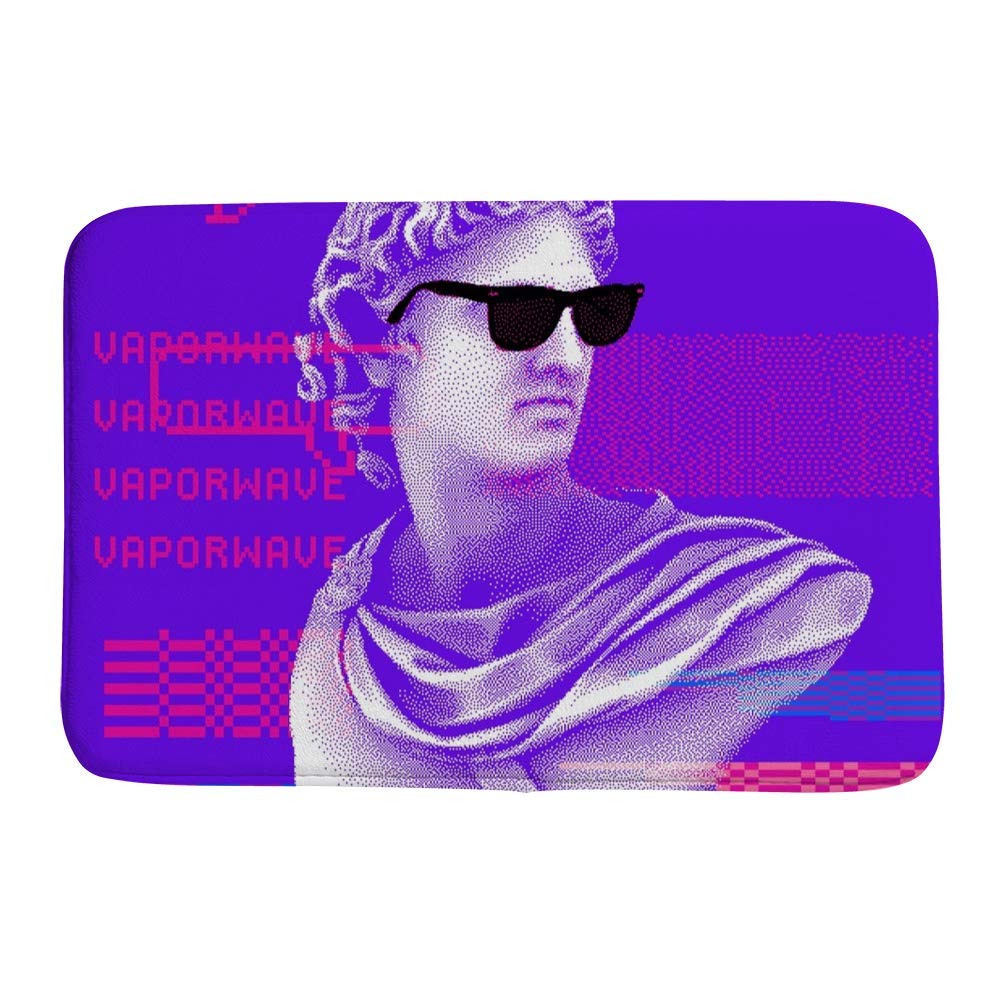 Tapis de bain antidérapant Ruchen grand format pour éviter les glissades
