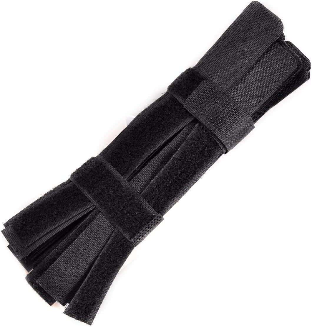 Rag & Sak® Cable Ties Reusable Fastening Cable Straps Strips Wire Organizer Cord Rope Holder for Computer Laptop PC TV Electronics Home Office Wire Management 7 Inch /18 CM Nylon Zip (50 Pcs Per Set)