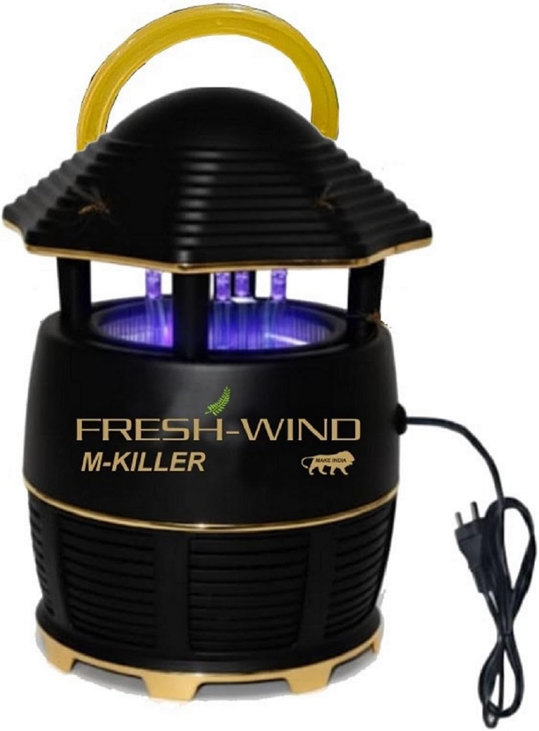 UV LED Mosquito Trap Machine - Eco Friendly Electronic LED, Anti Mosquito Killer Trap Lamp,Home and Outdoor Insect Killer Machine - Premium Black - Multicolour (1)