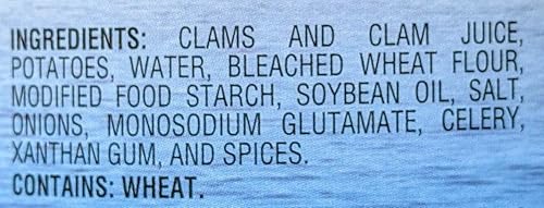 LaMonica New England - Sopa de almejas condensada, 51 onzas (paquete de 2)