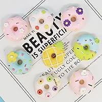 Vista 7 de 5 moldes de dona para fondant antiadherentes, aptos para lavavajillas, resistentes al calor, para tapetes de impresión, fondant barroco, chocolate