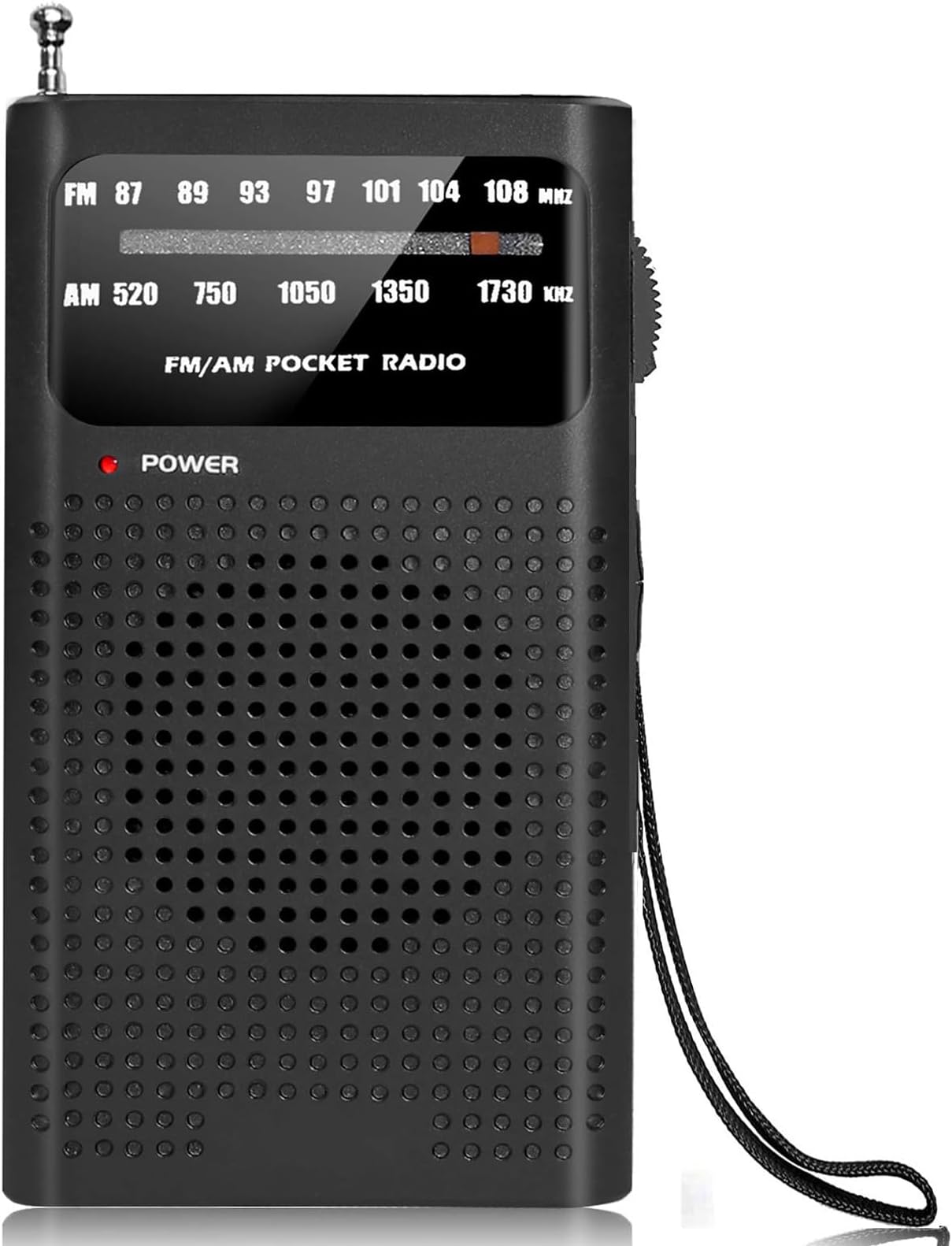 Panasonic Portable AM/FM Radio, Large Dial Scale, use with AC Adaptor ...