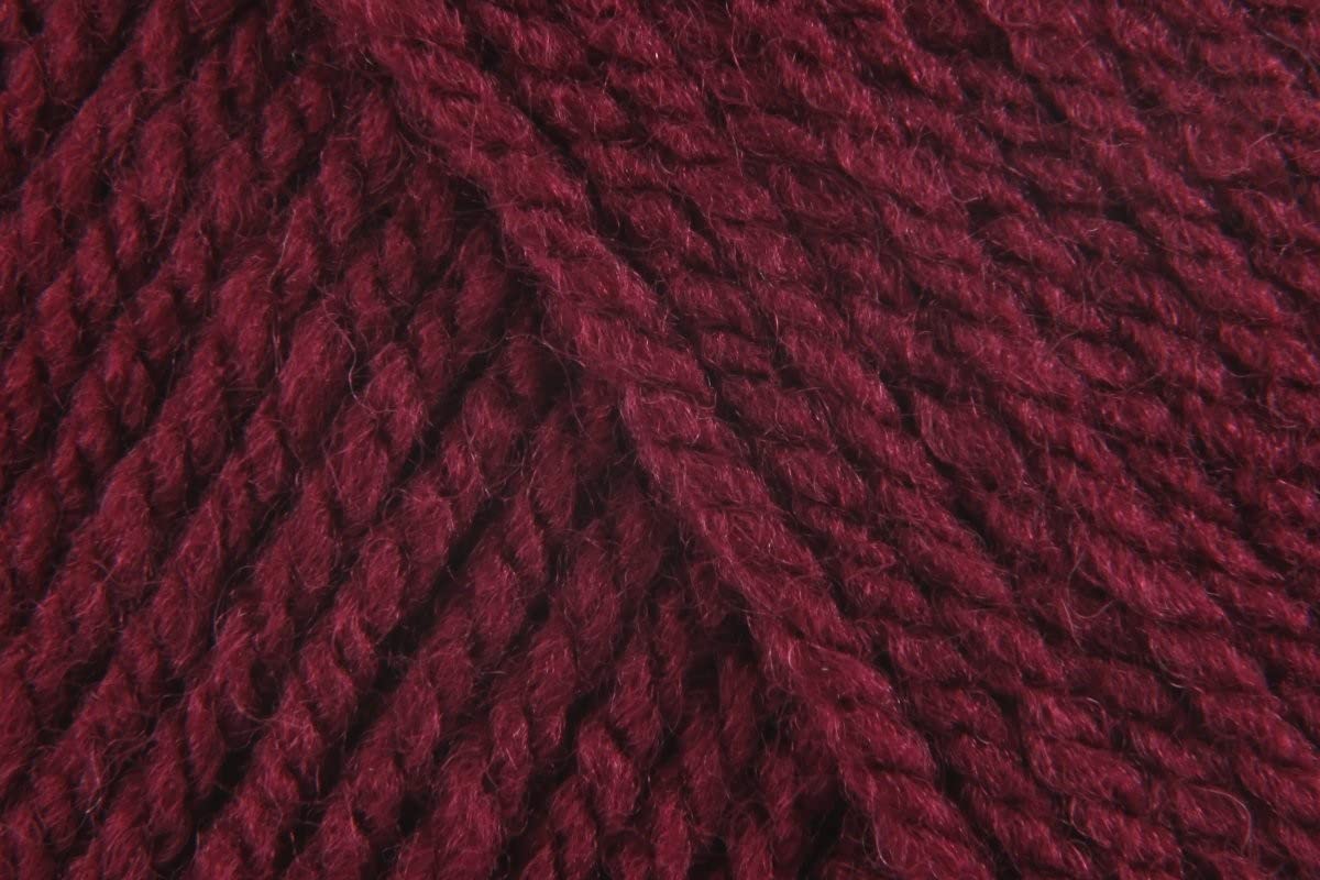 Sirdar Hayfield Bonus Aran with Wool Crochet Yarn, Wool Acrylic Blend Knitting Wool for Jackets, Gloves, Jumpers & Sweaters - 400g Balls - Burgundy (764) - Pack of 5 โ image 1