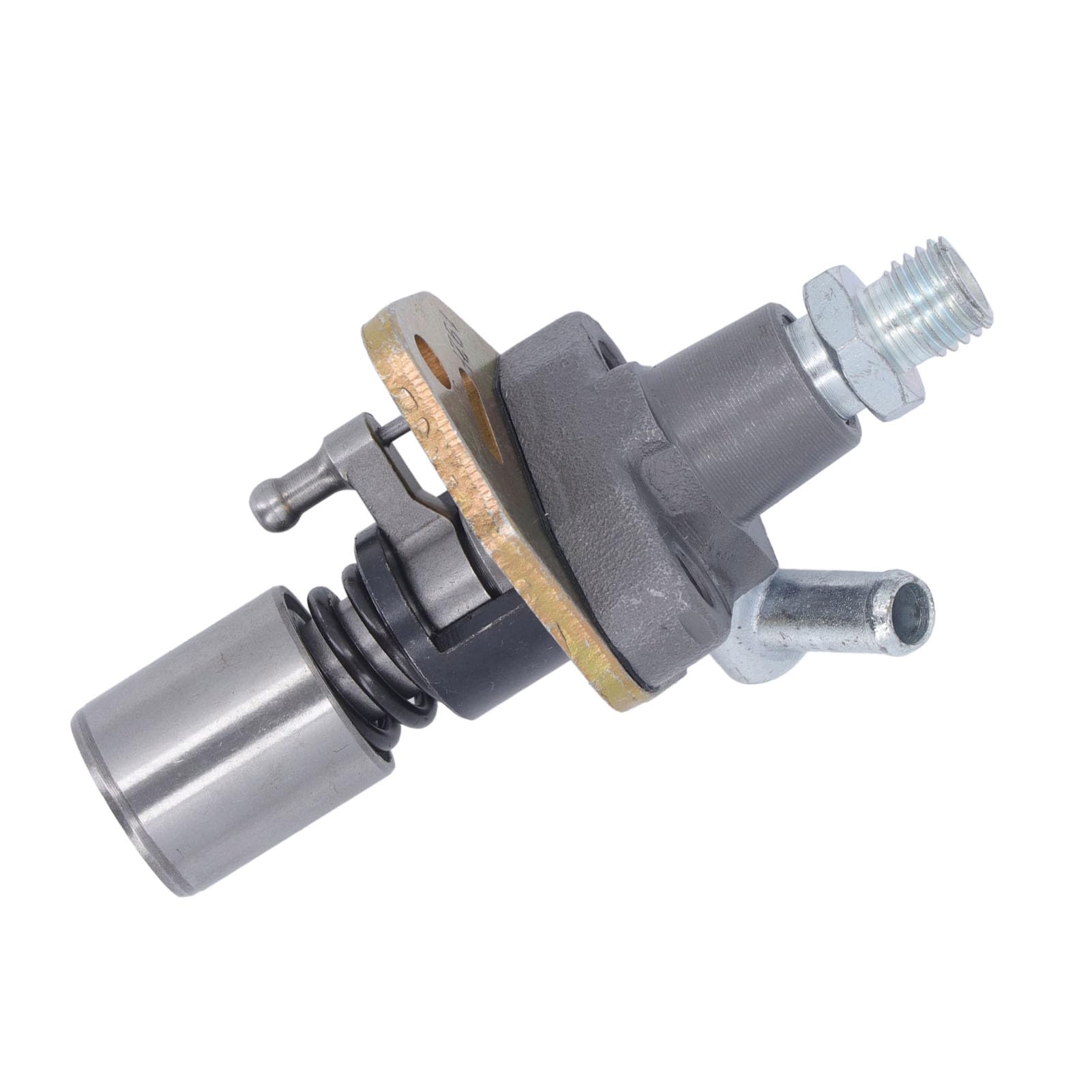 Pompa iniezione carburante 192F, pompa industriale in acciaio per motore L100, dimensioni stantuffo da 6,5 ​​mm, gruppo pompa carburante ad alte prestazioni con struttura in