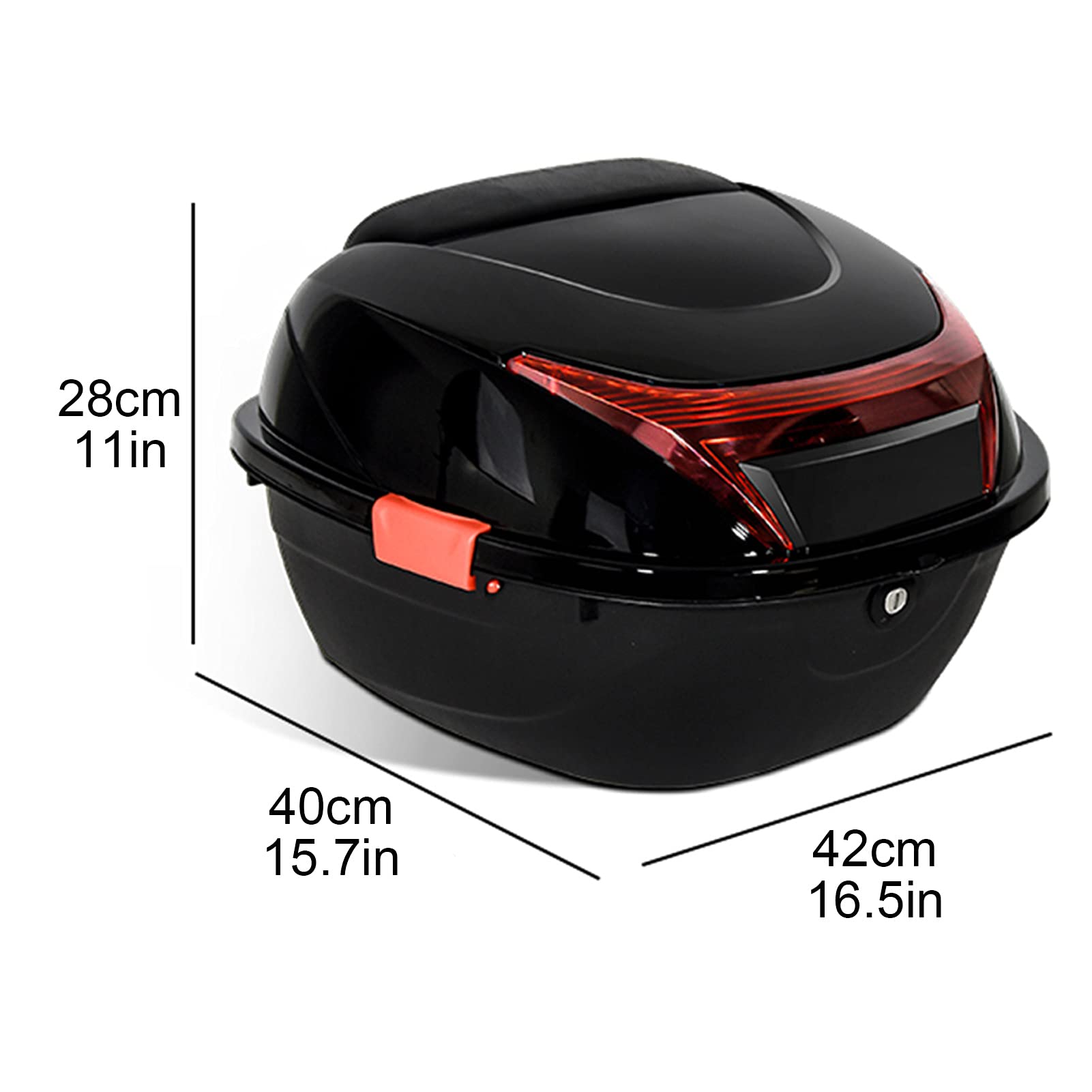 新品 SINGLE STAND BOX JAKCKET CLANE (2227 Amazon.com: JKGHK Motorcycle Top Box, Moped Back Tour Tail