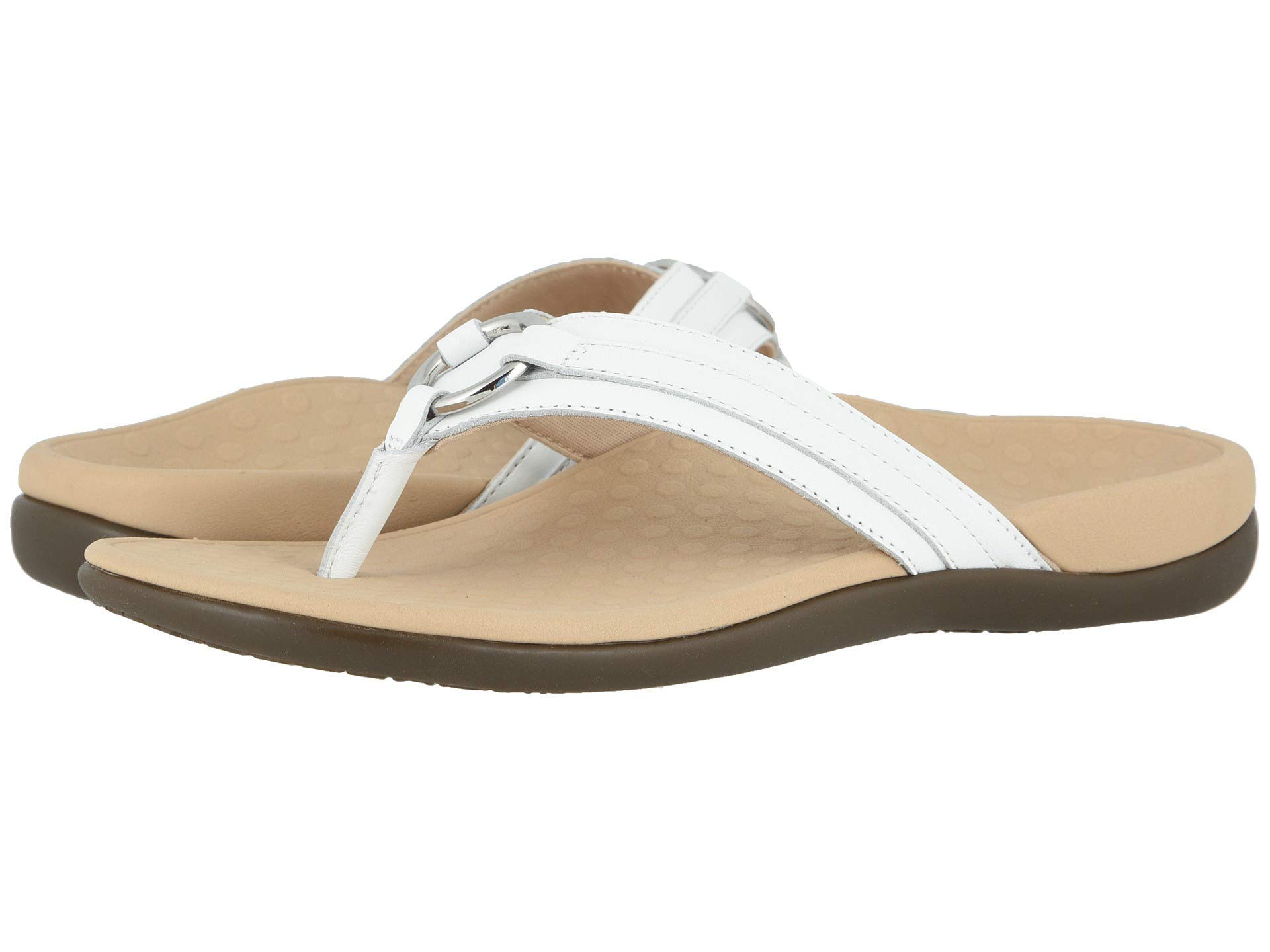 Vionic Women's Rest Aloe Toe Post Sandals Supportive Everyday Flip