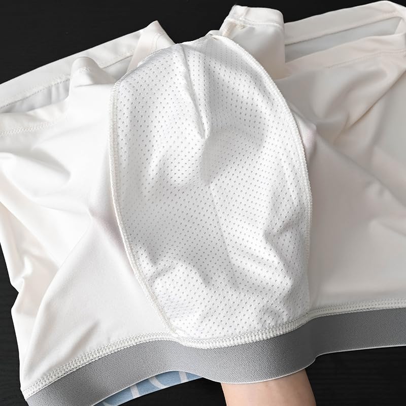 4Pcs Men's Underwear, Comfortable Breathable Suitable for Long Term Wear3