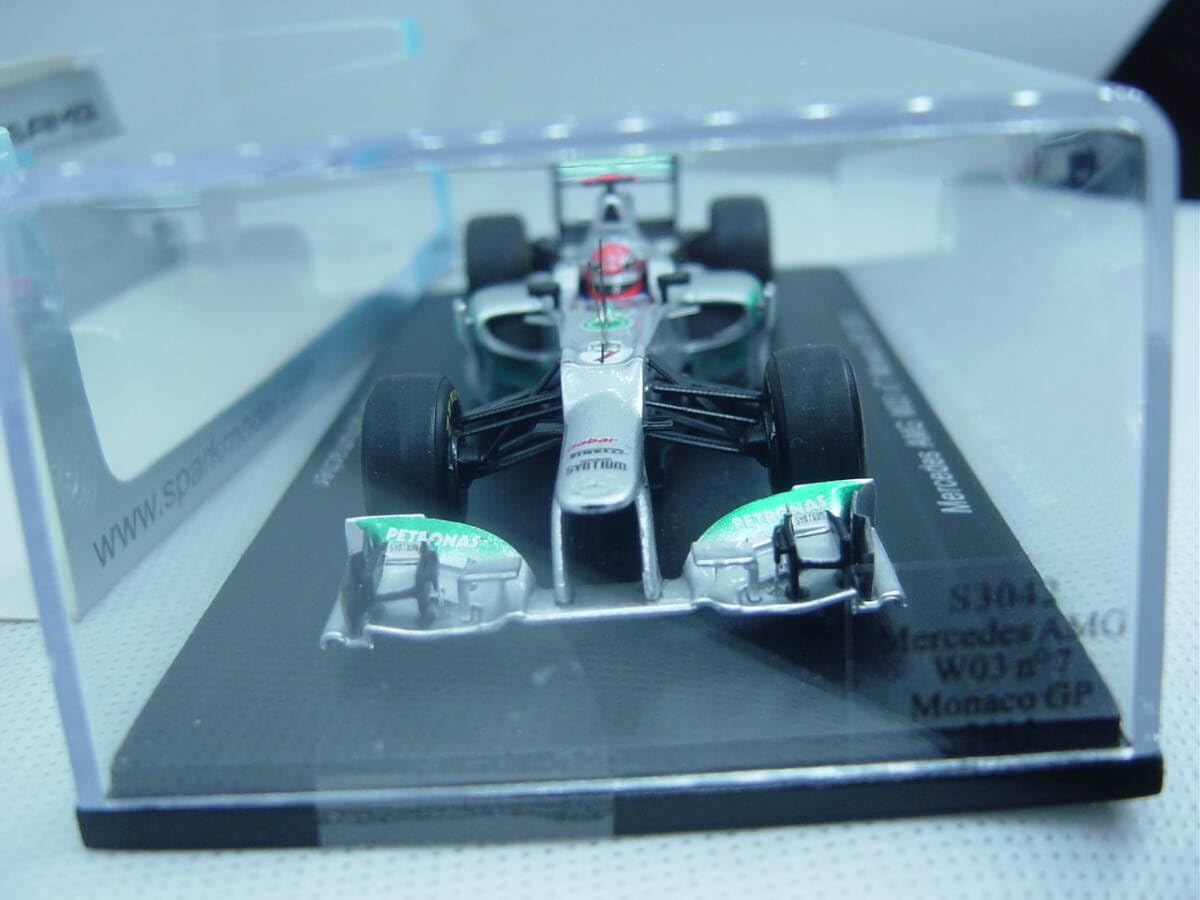 Amazon | spark 1/43 Mercedes AMG W03 Monaco GP 2012#7 Michael