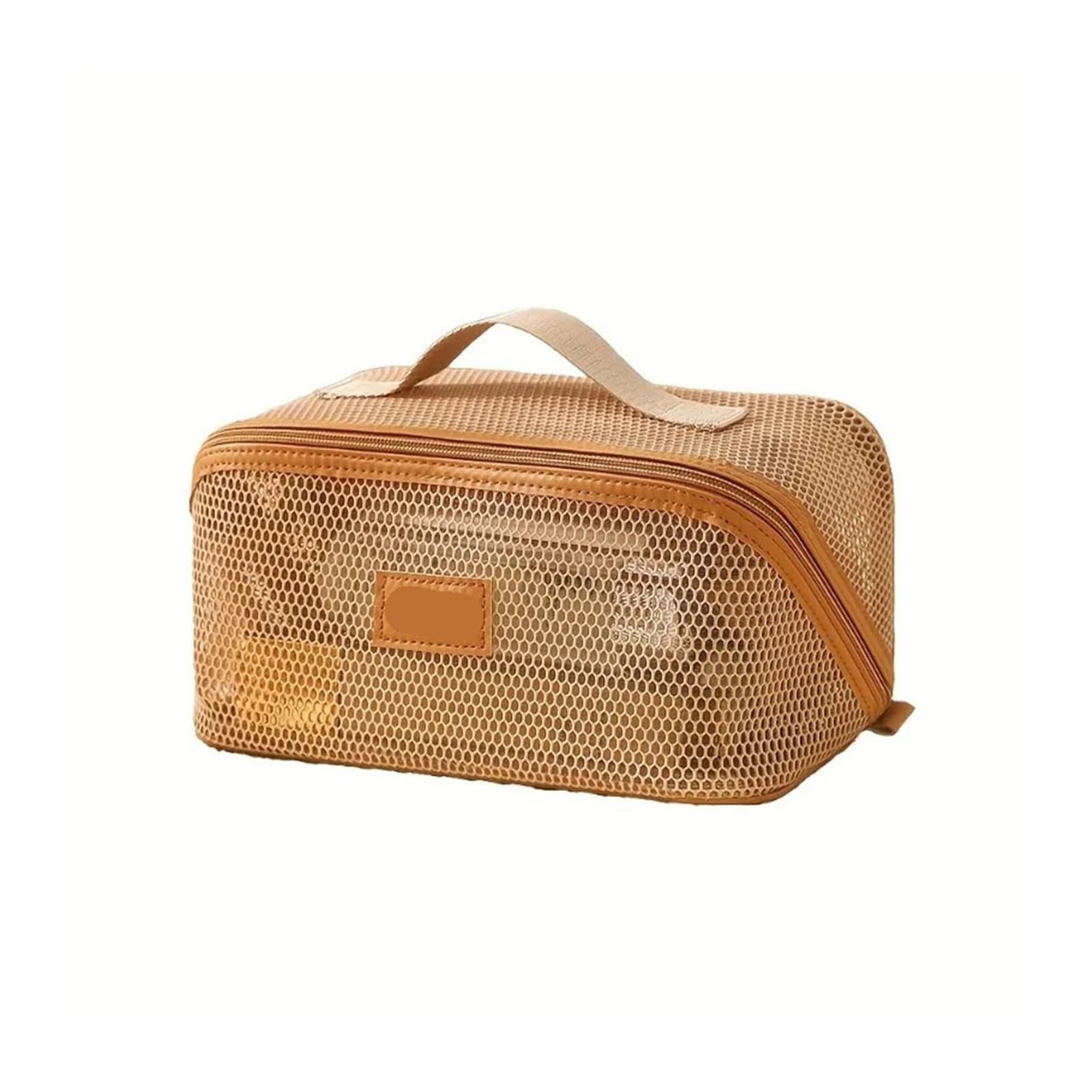 Makeup Organizer Female Toiletry Kit Bag Make Up Case Storage Pouch(G)