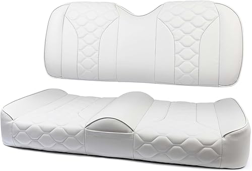 Miniatura 9 de MODZ FS2 Custom Golf Cart Asiento Delantero para ICON 20,i20L, i40 & i40L - Añadir $40 - Base Blanca - Sin patrón