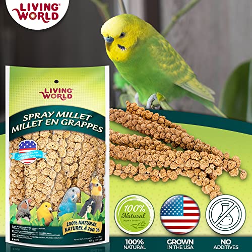 Living World Birds Spray Millet, 3-1/2-Ounce #TOP2