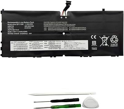 L16L4P91 Laptop Battery Compatible with Lenovo ThinkPad X1 Tablet GEN 3 3rd Gen 2018 Series SB10K97599 01AV454 L16M4P91 01AV453