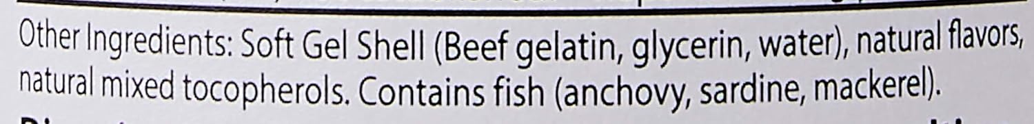 Carlson The Very Finest Fish Oil Orange 120 + 30 Softgels, 700 mg (May be Chewed)