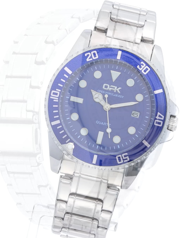 専用 青 シルバー各1個　腕時計(クォーツ) Amazon | [Ofiggor] 腕時計 OFJP-AA-001-02 メンズ シルバー | 腕時計