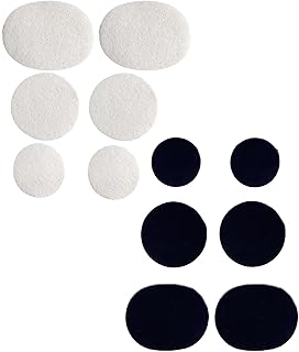 12 Shoe Patches for Holes, Shoe Fix Stickers for Sole Repair, Durable Shoe Glue for Quick Fix, Strong Adhesive for Long-La...