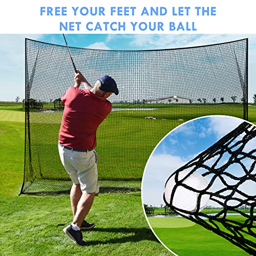 Amazgolf Golf Net,10X10Ft Golf Practice Net,Sports Practice Barrier Net, Heavy Duty Ball Netting Golf Hitting Net, Diy Ball Net,Baseball Net Hockey Net And Chipping Net #TOP2